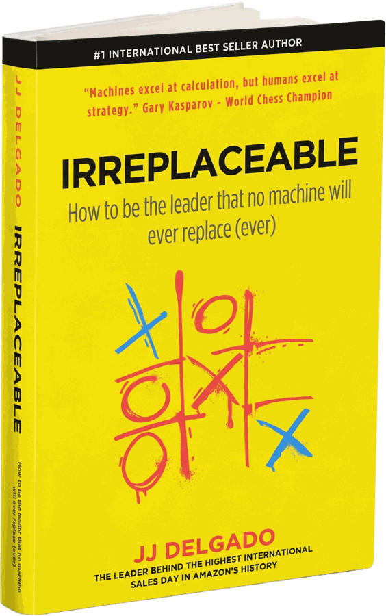 Irreplaceable by JJ Delgado — book cover.
